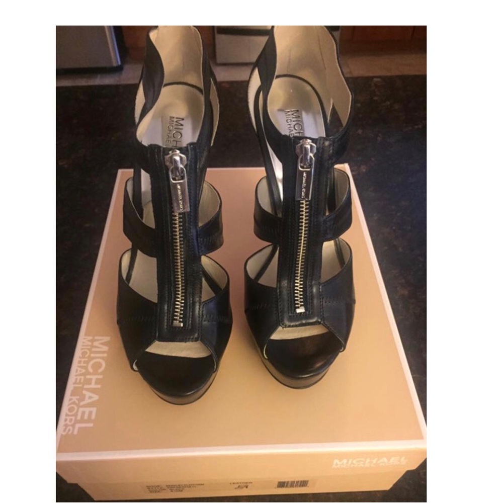 Michael Kors Leather Heels